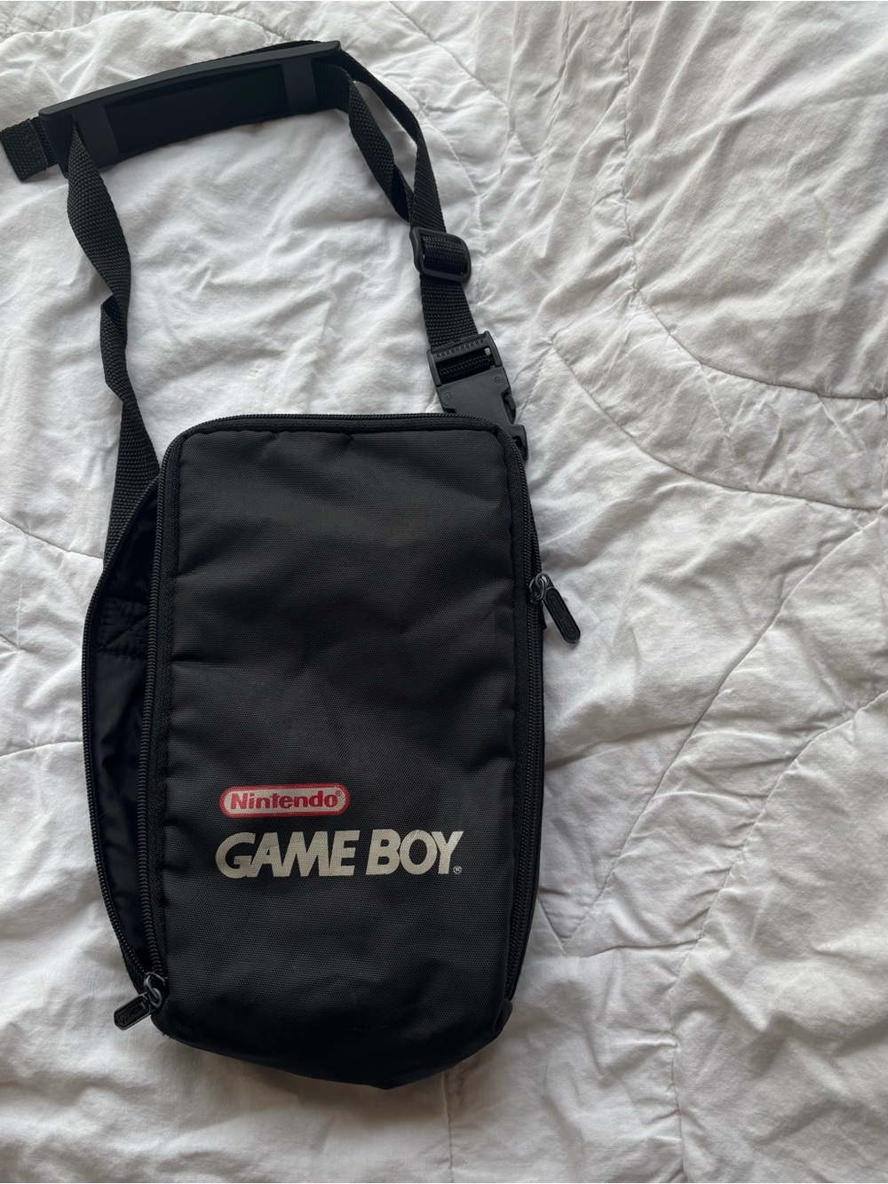 Nintendo Game Boy Black Crossbody Bag for Men